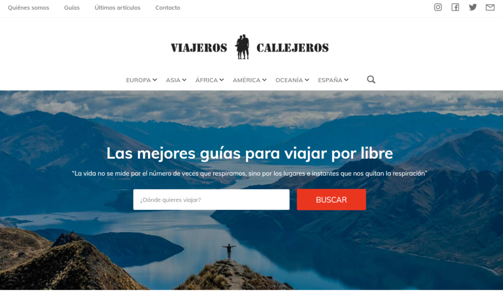 Viajeros callejeros