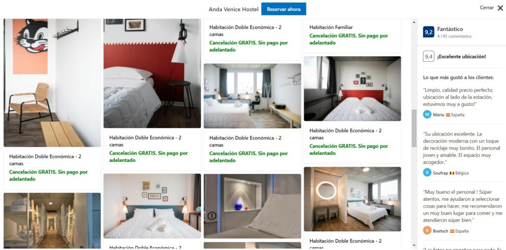 Hostels y Colivings en Europa