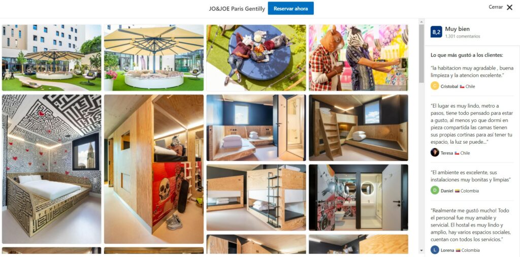 Jo & Joe Hostels Francia
