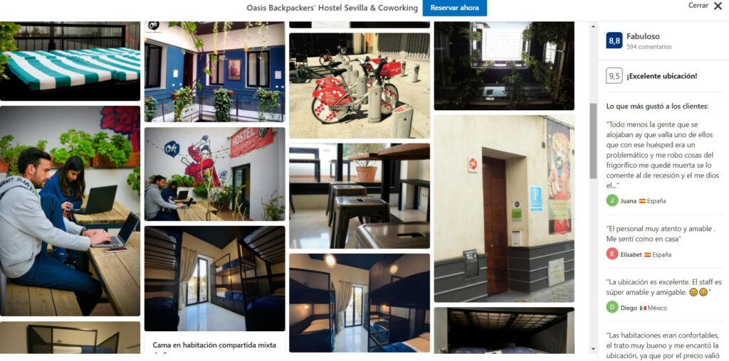 Oasis Backpackers Hostels Sevilla