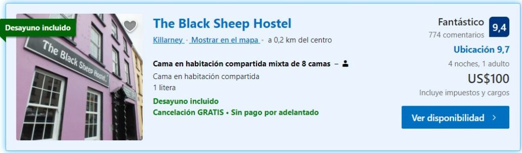 The Black Sheep Hostels Irlanda