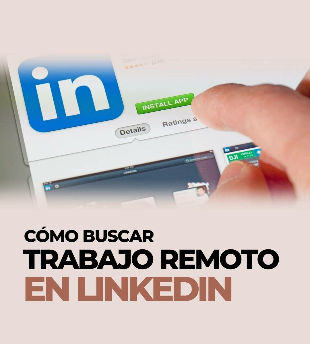 BUSCAR TRABAJO REMOTO EN LINKEDIN
