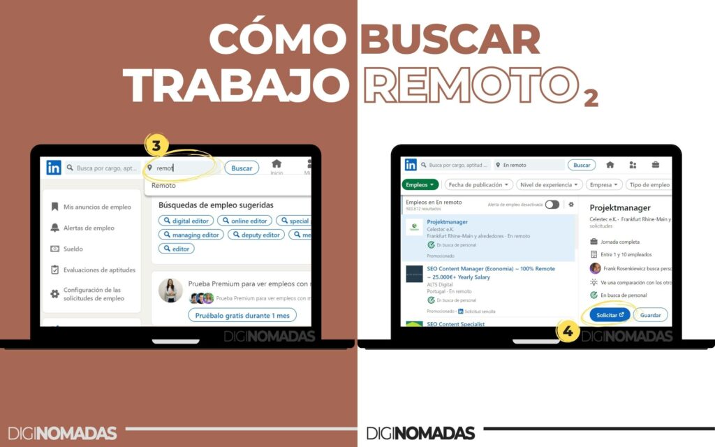 Cómo buscar trabajo remoto