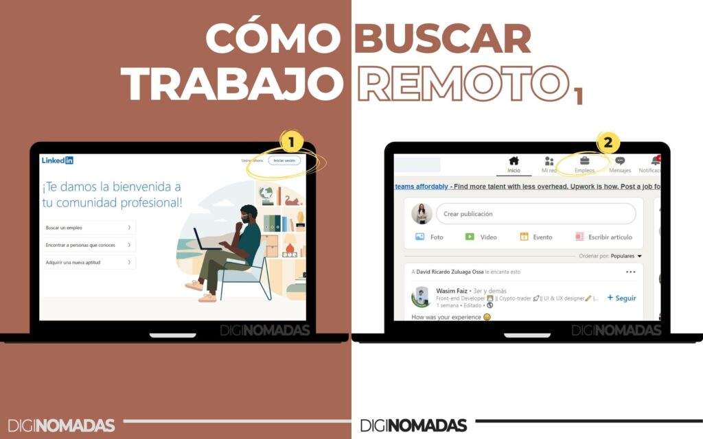 Cómo buscar trabajo remoto en LinkedIn