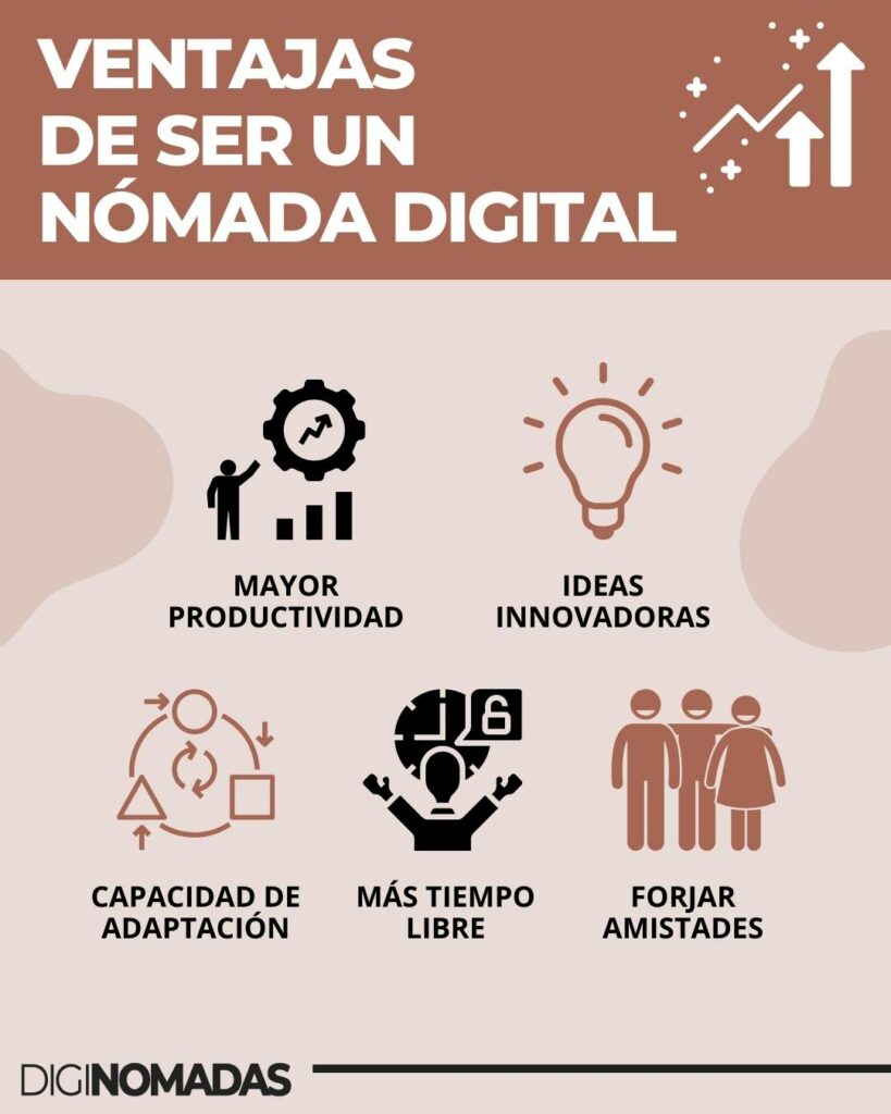ventajas de ser nómada digital