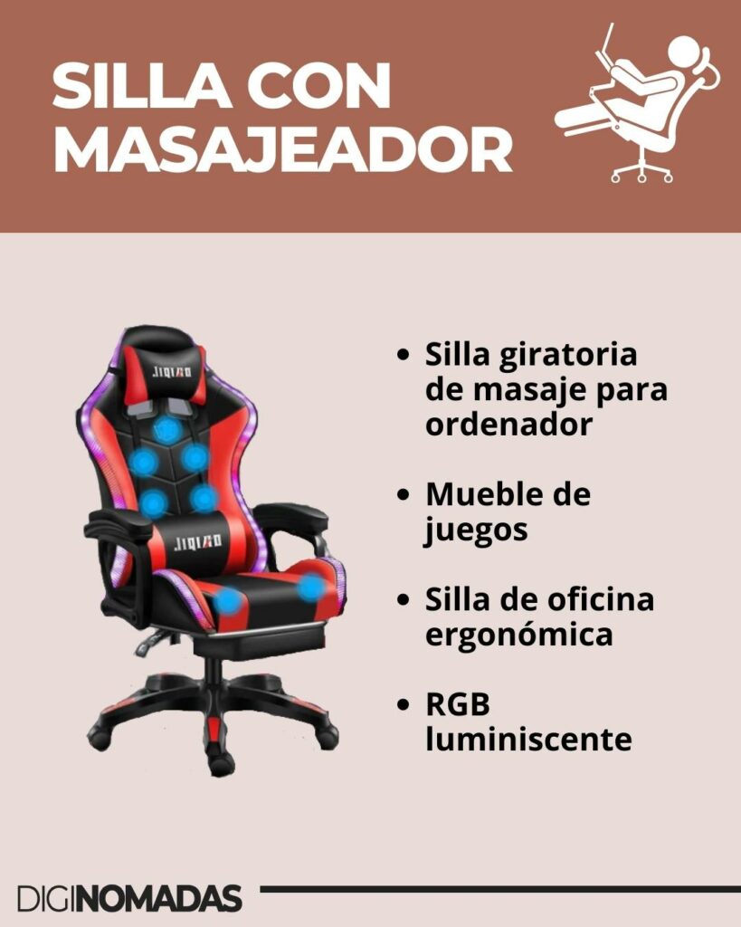 sillas ergonómicas para trabajar en casa