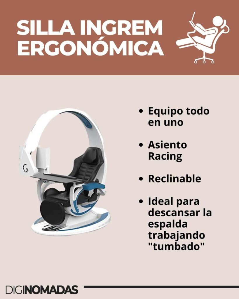 sillas más cómodas para escritorio