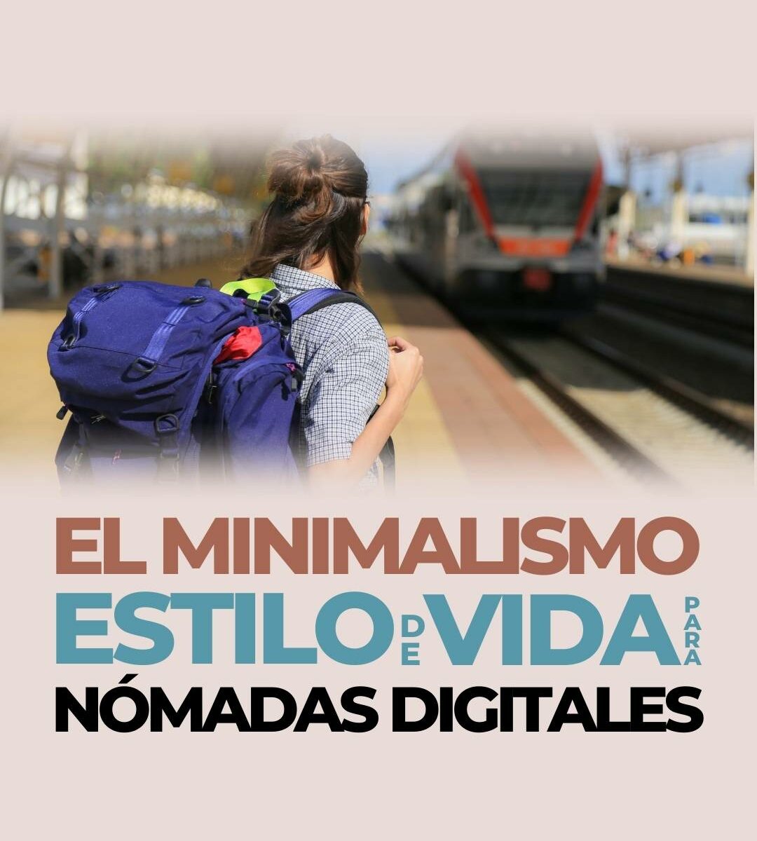 Minimalismo estilo de vida de los nómadas digitales