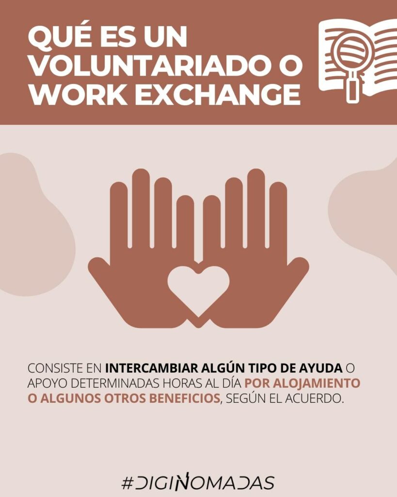 QUÉ ES UN VOLUNTARIADO O WORK EXCHANGE