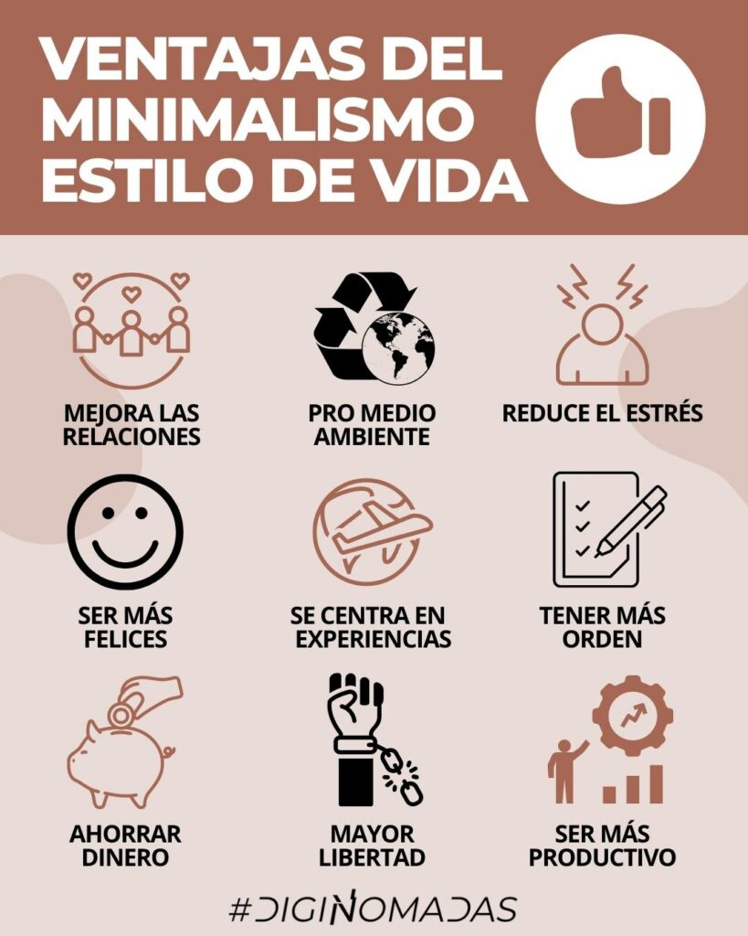ventajas del minimalismo estilo de vida