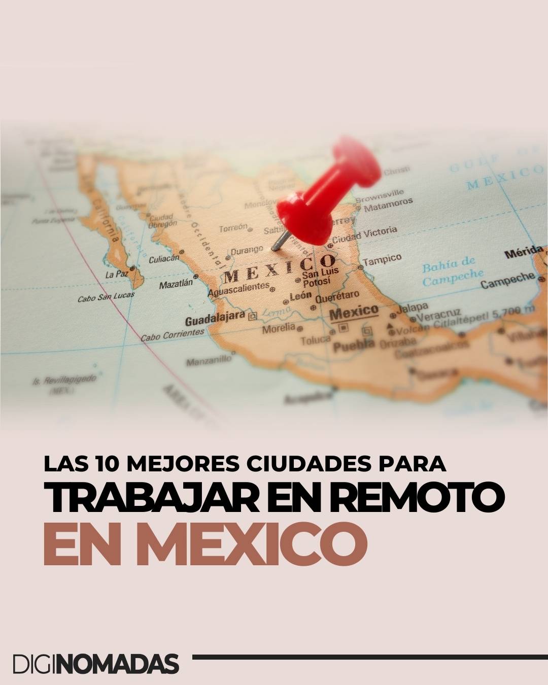 Las 10 mejores ciudades para trabajar en remoto desde México
