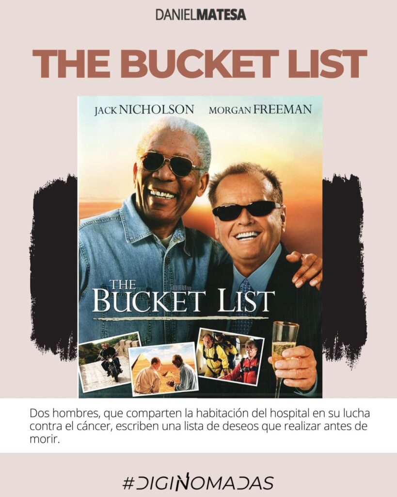 The Bucket List - mejores pelis para viajeros
